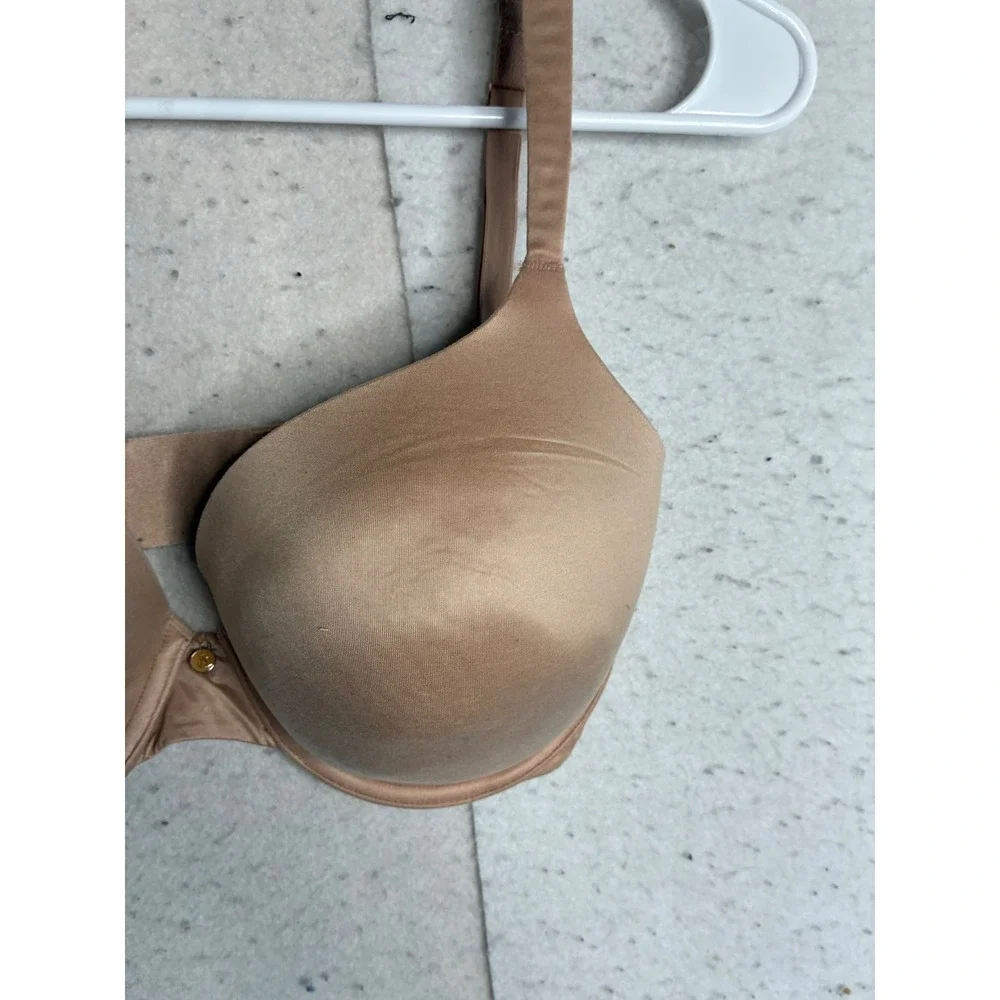 Victoria's Secret Body by Victoria Lined Perfect Coverage Bra Tan Nude 34DD